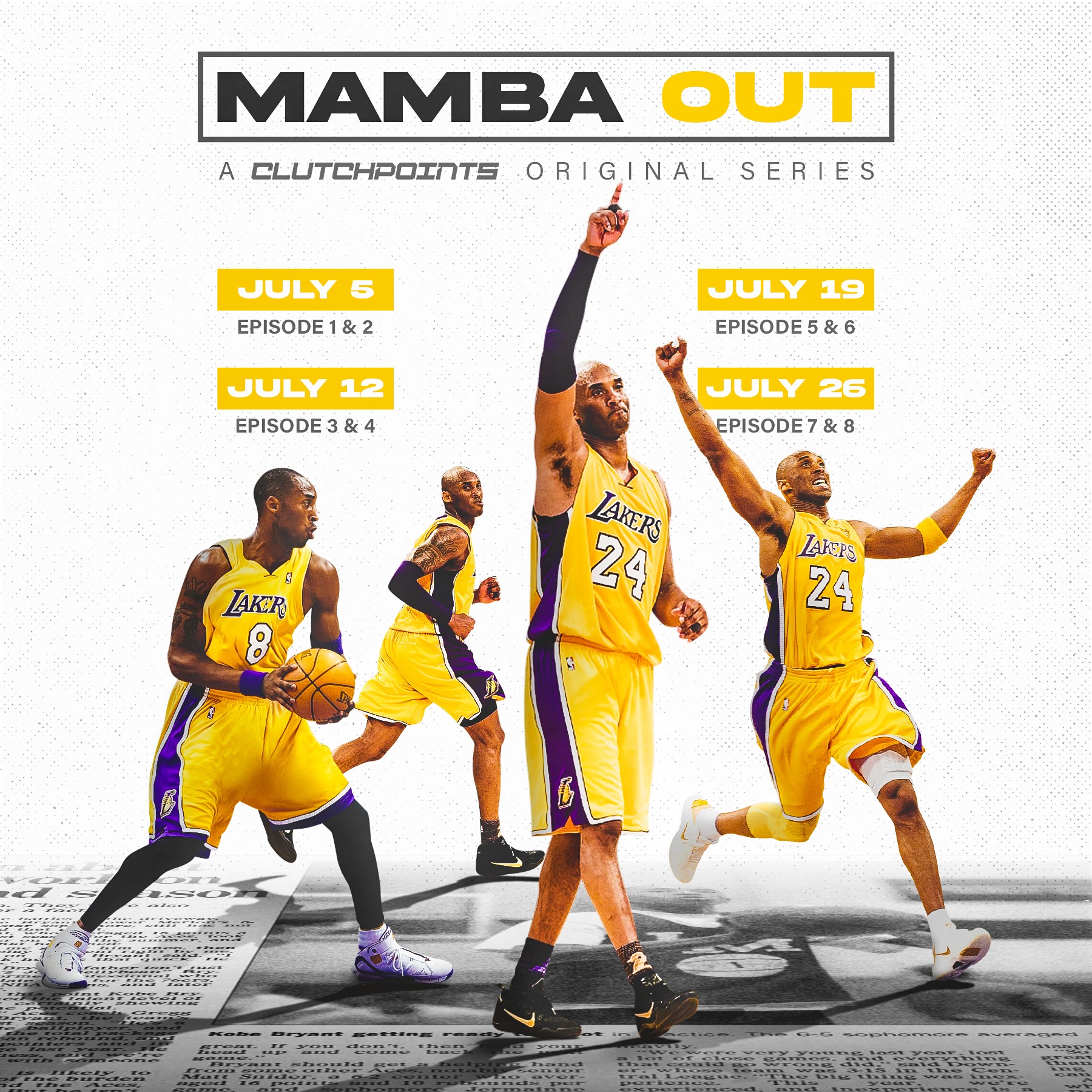 ESPN on X: So in the words of Kobe Bryant, 'Mamba Out,' but in